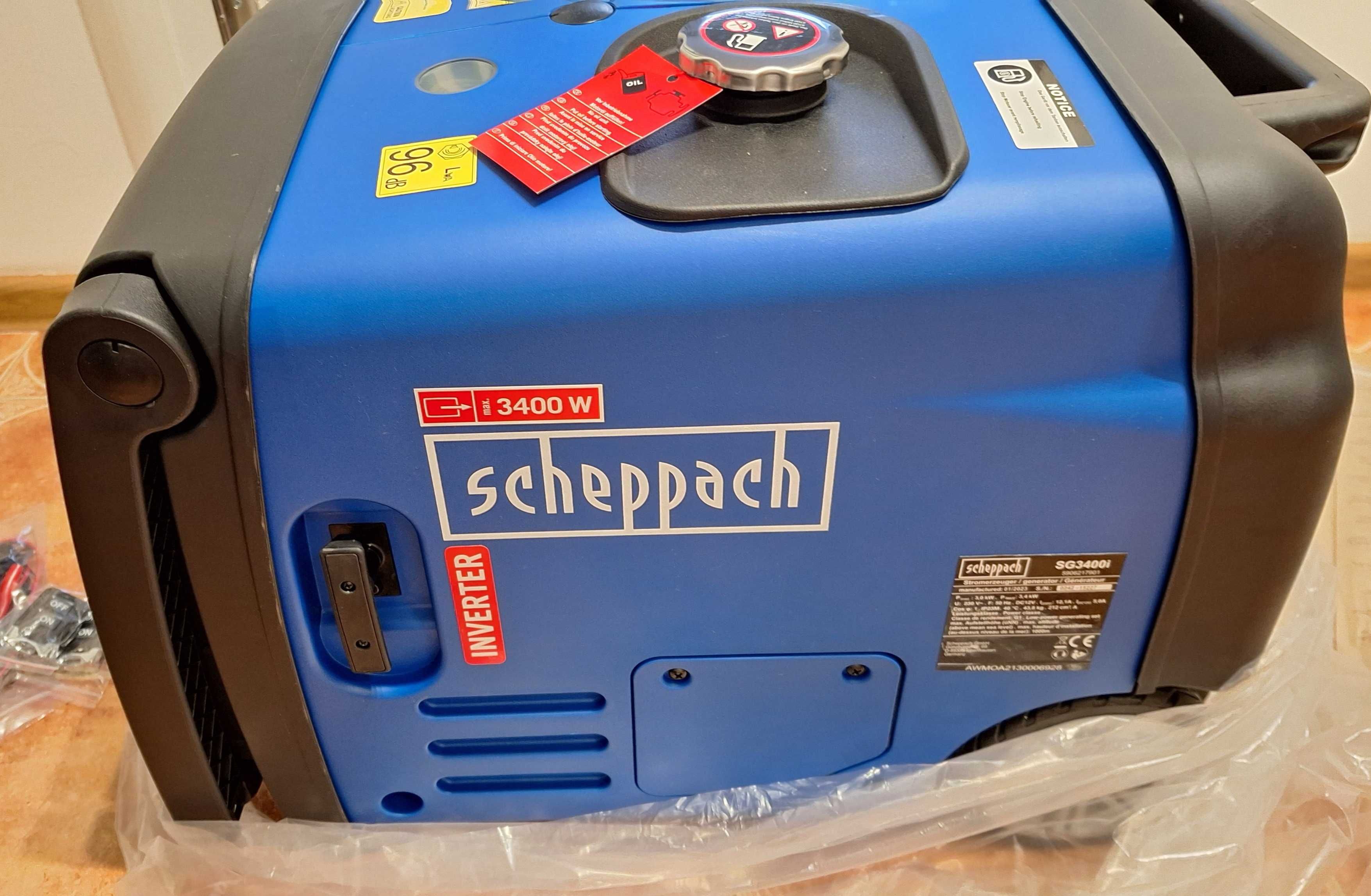 Інверторний генератор Scheppach SG3400i