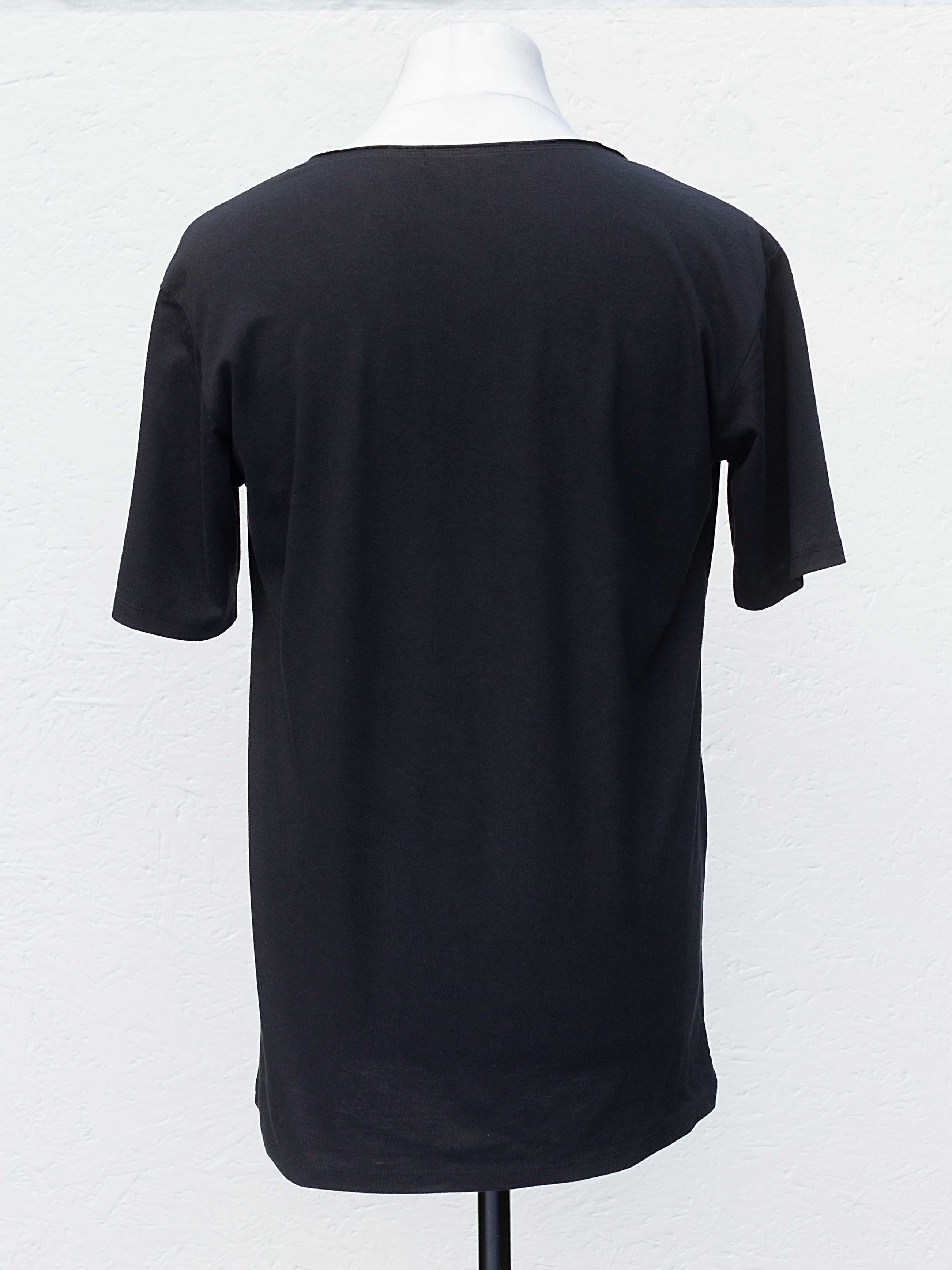 Shop1ONE t-shirt koszulka XL slim fit bardzo disco graficzny print