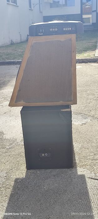 Coluna amplificador e subwoofer