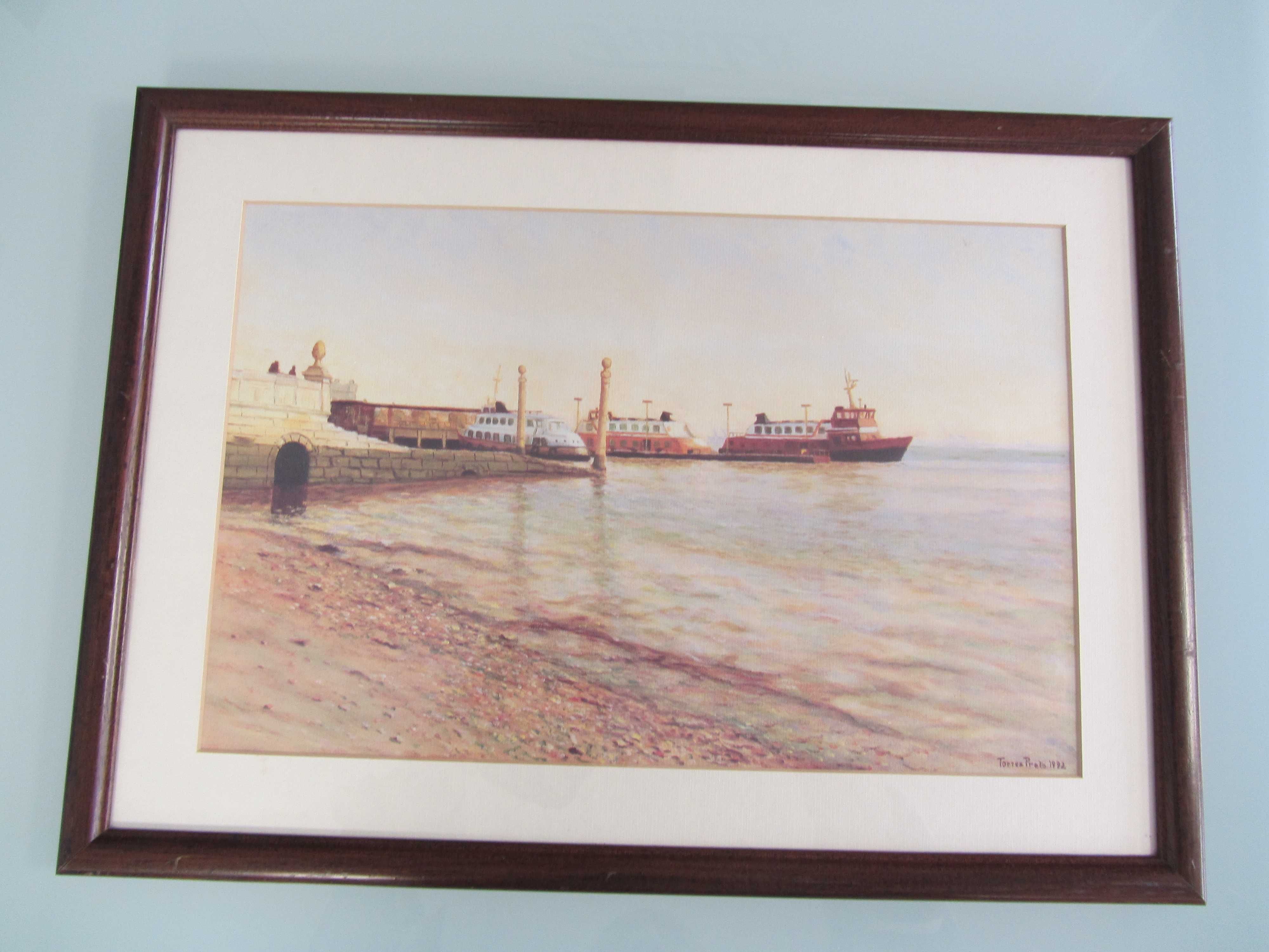Quadro Frutas Moldura 120.5cm Largura X 71cm Altura