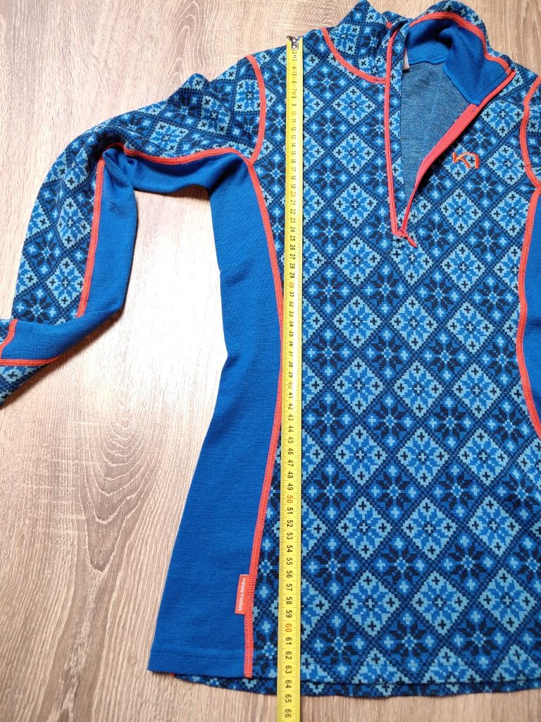 Kari Traa bluzka halfzip 100% merino