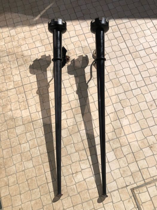 Candelabros (Tochas medievais) electrificados