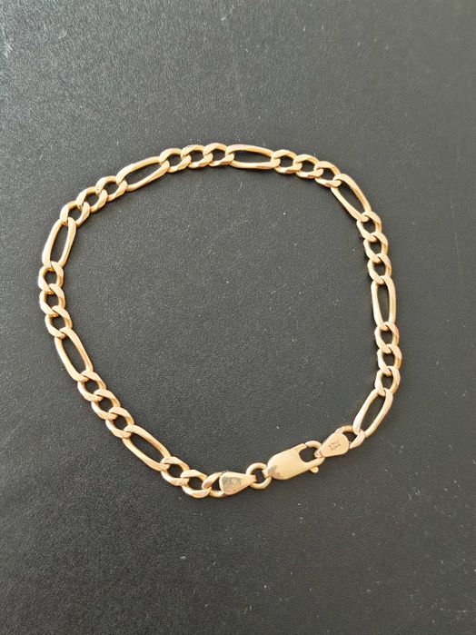 Bransoletka złota 585. Długość 22,5cm. Mało używana.