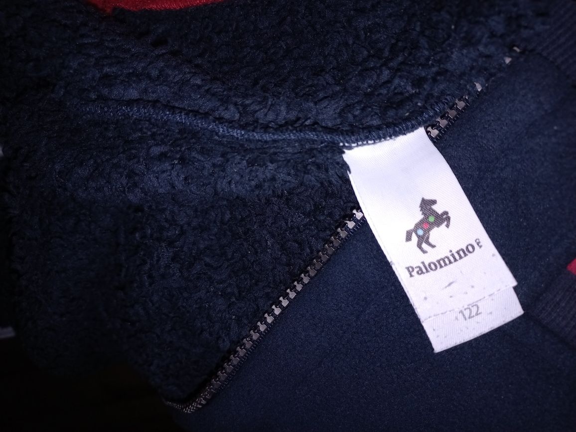 Ciepły polar bluza 122cm Palomino C&A