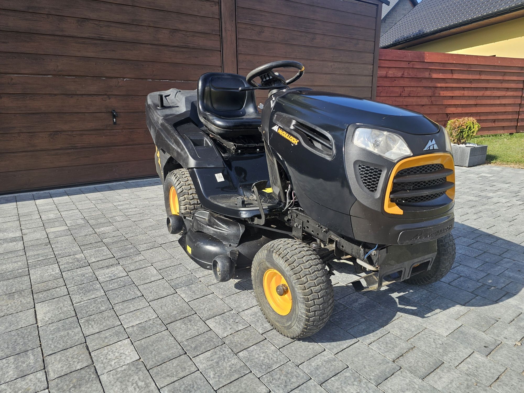 Traktorek kosiarka MACCULLoCh/husqvarna 20KM V2 pompa,hydro,idealny st