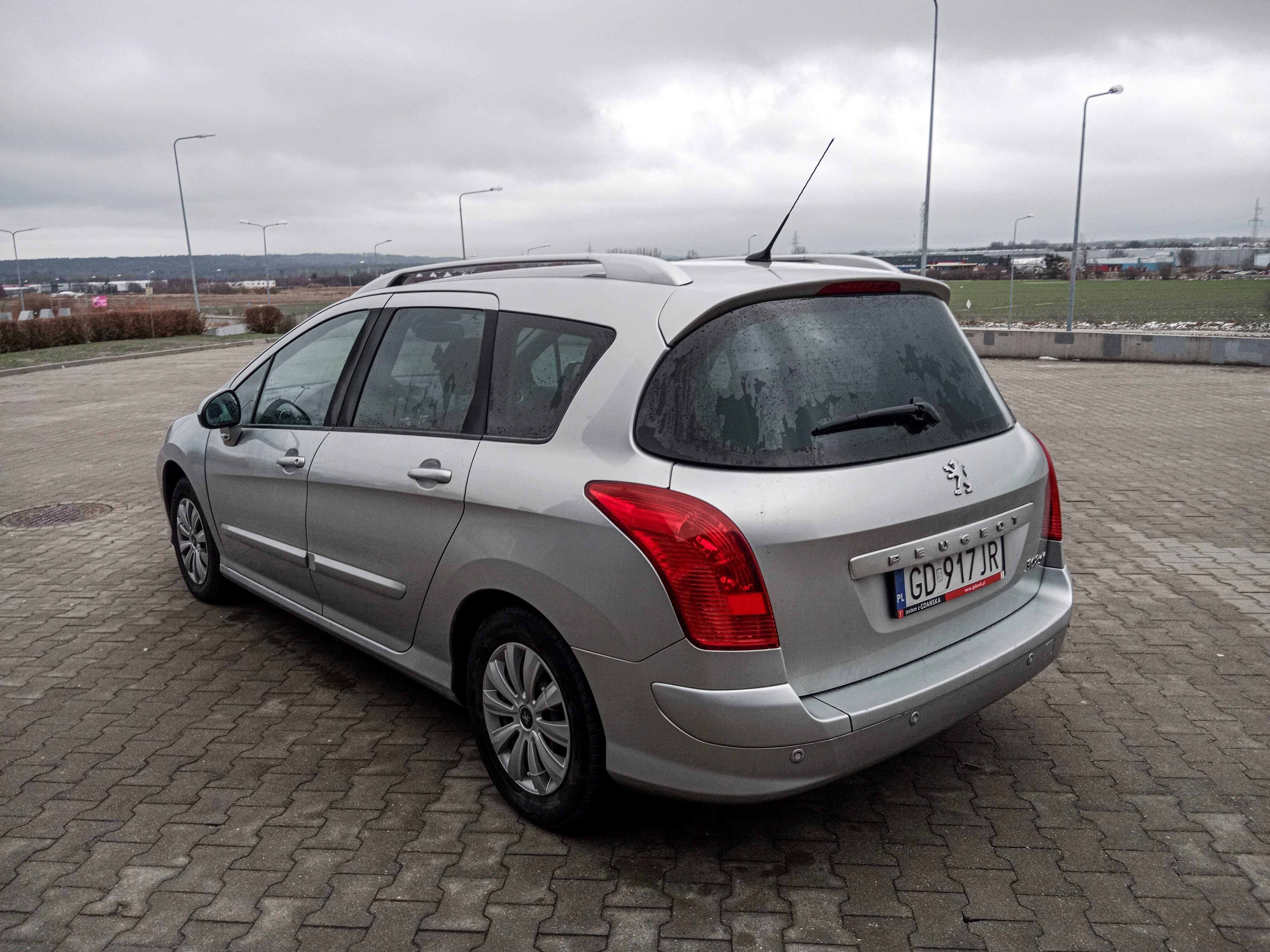 Peugeot 308 1.6 HDI, panoramiczny dach