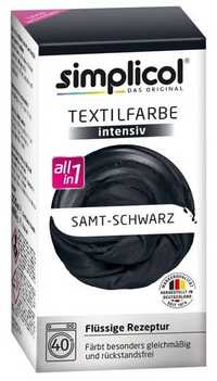 Фарба Simplicol для зміни кольору 150мл+400г закріплювач, чорна