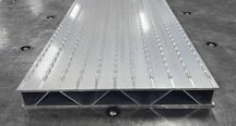 Panel do budowy najazdu szer. 340mm grubość 40 frezowany Deska Najazd