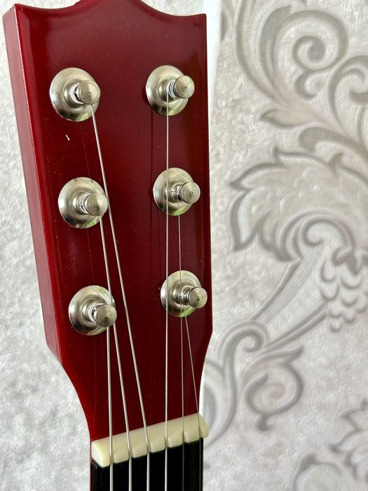 Гітара з медіаторм дерев’яна . Дитяча дерев’яна гітара