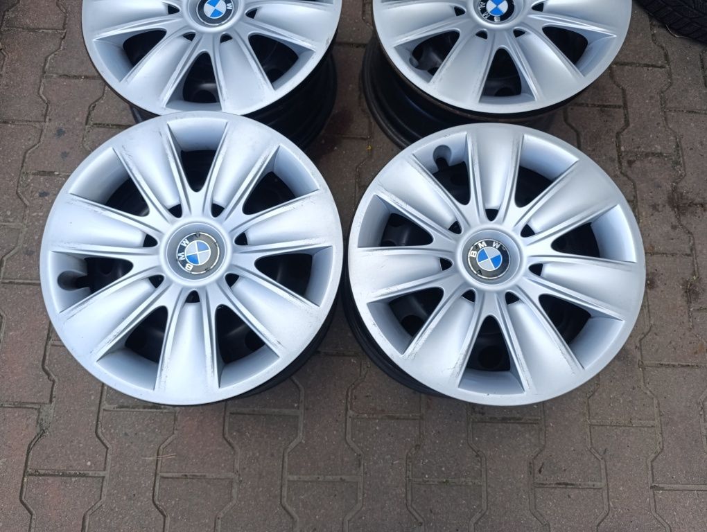 5x120 Felgi Stalowe 16 BMW E81 E82 E87 E88 E90 E91 E92 E93 E46 + Dekle