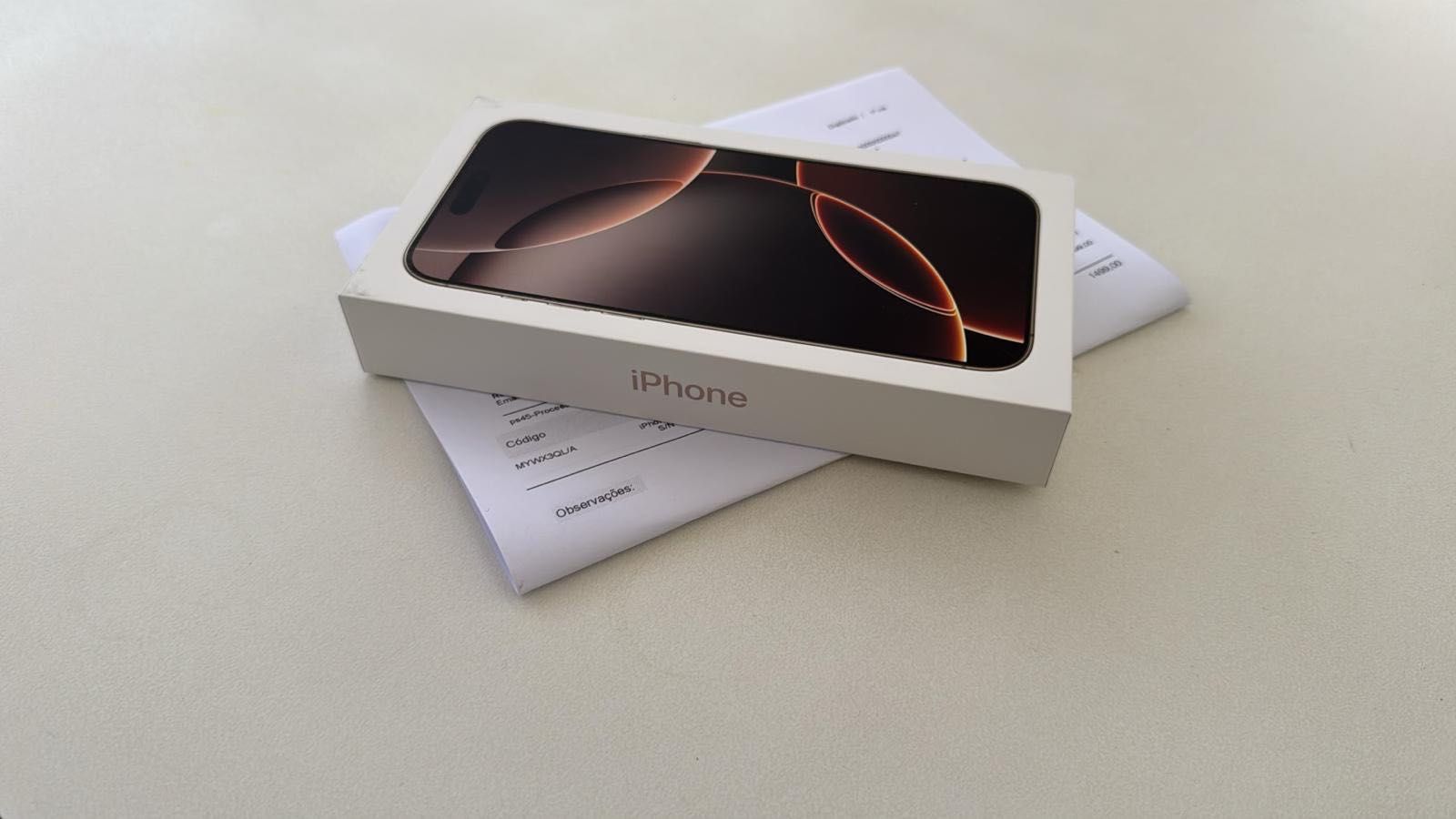 Vendo iPhone 16 Pro Max 256Gb Livre Novo e Selado Fatura e Garantia