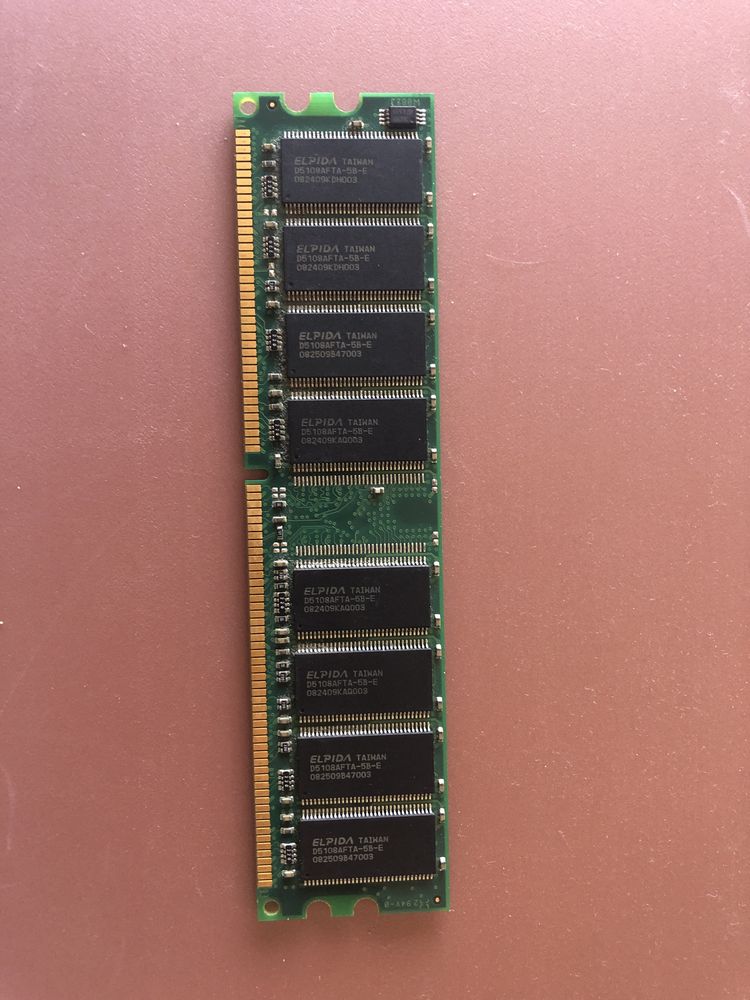 Memória RAM Kingston 1GB DDR400 CL3