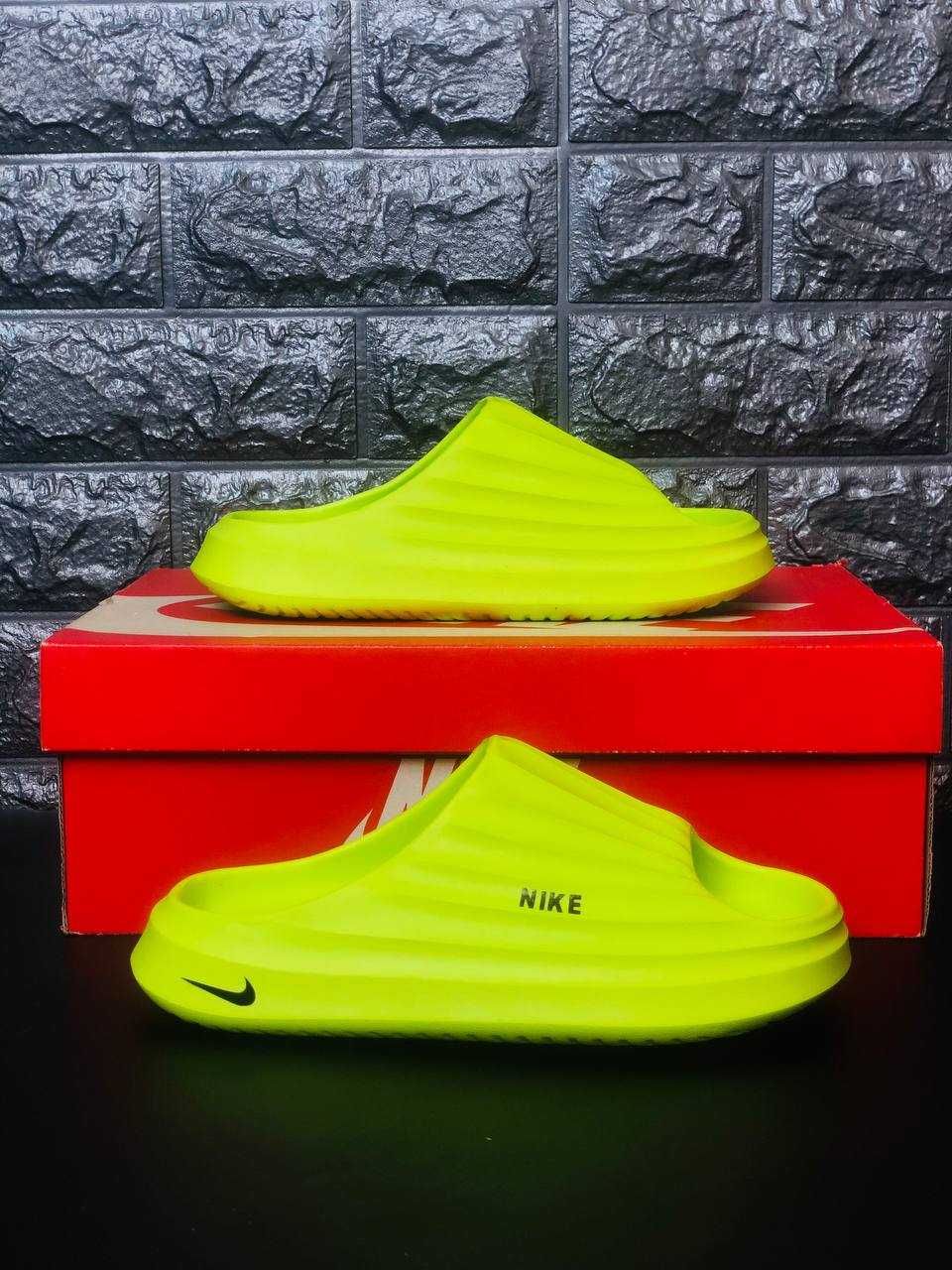 Шльопанці Nike жіночі Яскраві New collection! Тапочки Найк летние Хит!