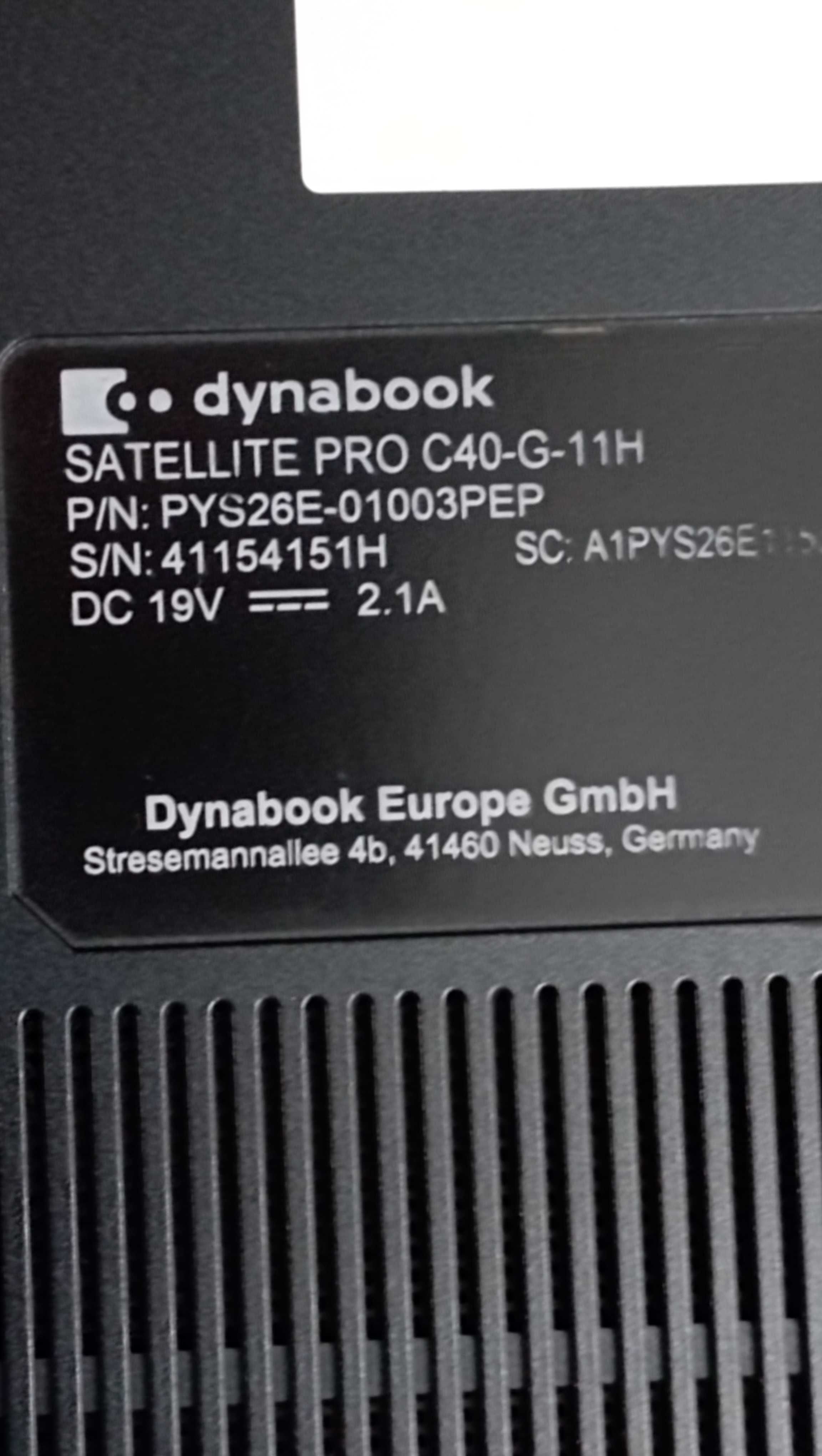 Computador Portátil DYNABOOK (TOSHIBA SATELITE) INTEL COREi3