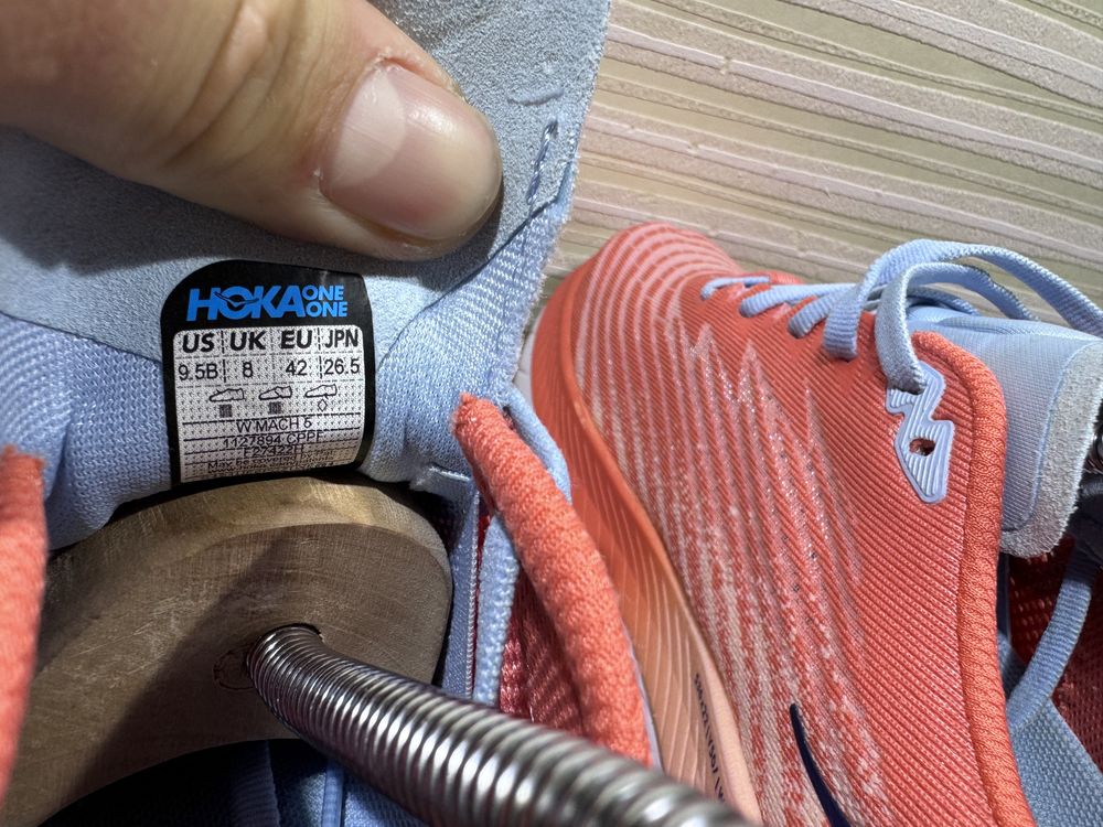 Кроссовки Hoka One One Mach 5 Розмір 42 Original Взуття
