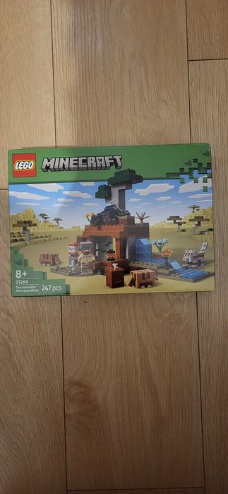 LEGO 21269 Minecraft Wyprawa do pancernikowej kopalni Nowe