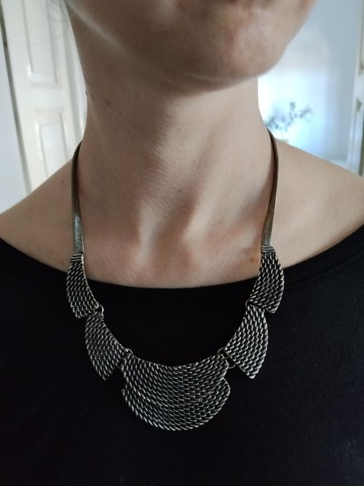 Naszyjnik etnik metalowy