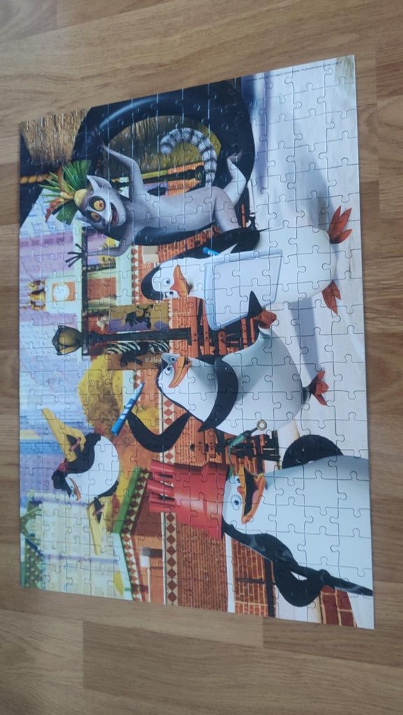Puzzle Alexander, 260 elementów, Pingwiny z Madagaskaru
