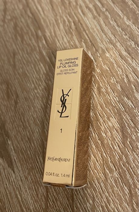 YSL plumping lip oil gloss