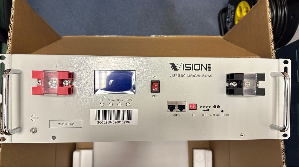 Акумулятор V-LFP48100 48V100Ah 4800Wh