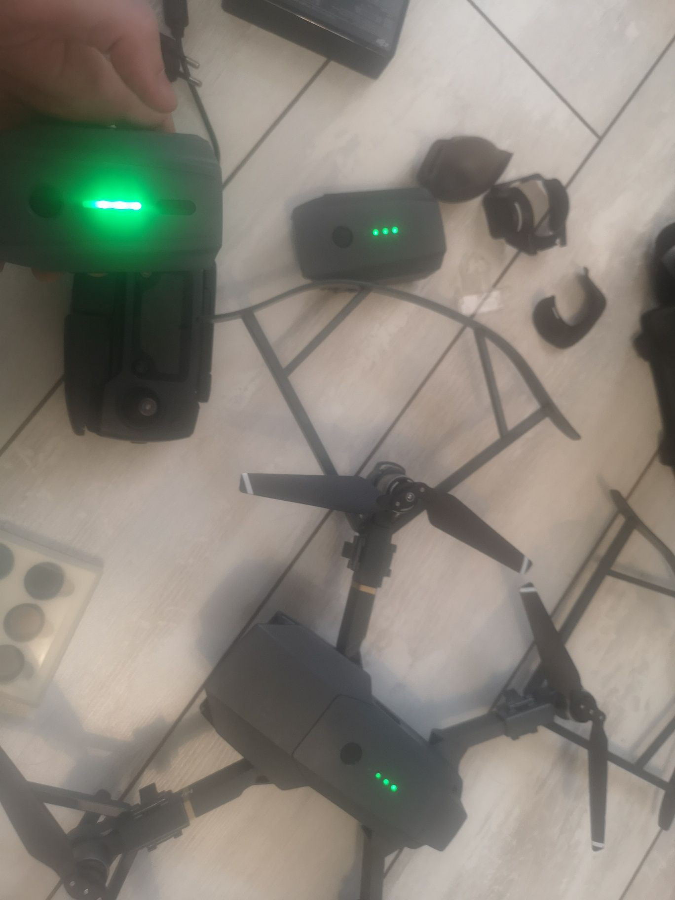 Квадрокоптер Dji Mavic Pro Combo, prop guard, 3 batteries etc