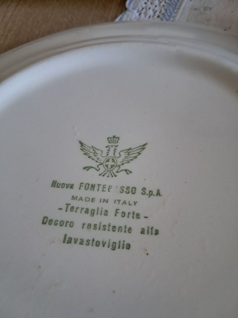 Talerz porcelanowy
