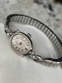 zegarek Girard Perregaux 14k white gold 14k złoto + diamenty !