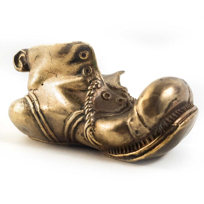 Пепельница башмак бронза, ссср