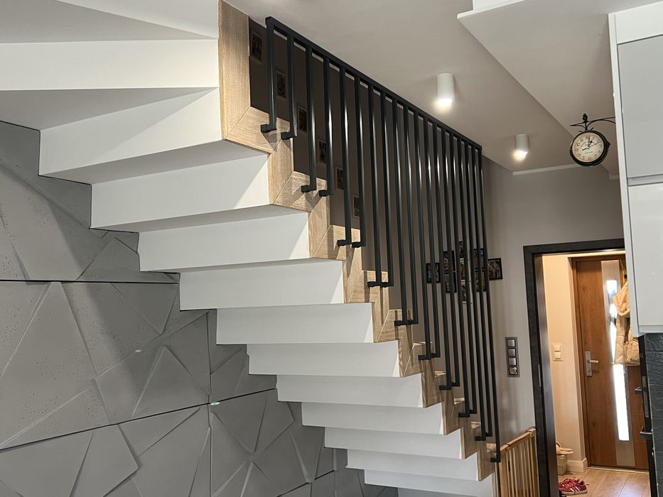 Lamele stalowe / balustrady schodowe / Barierki