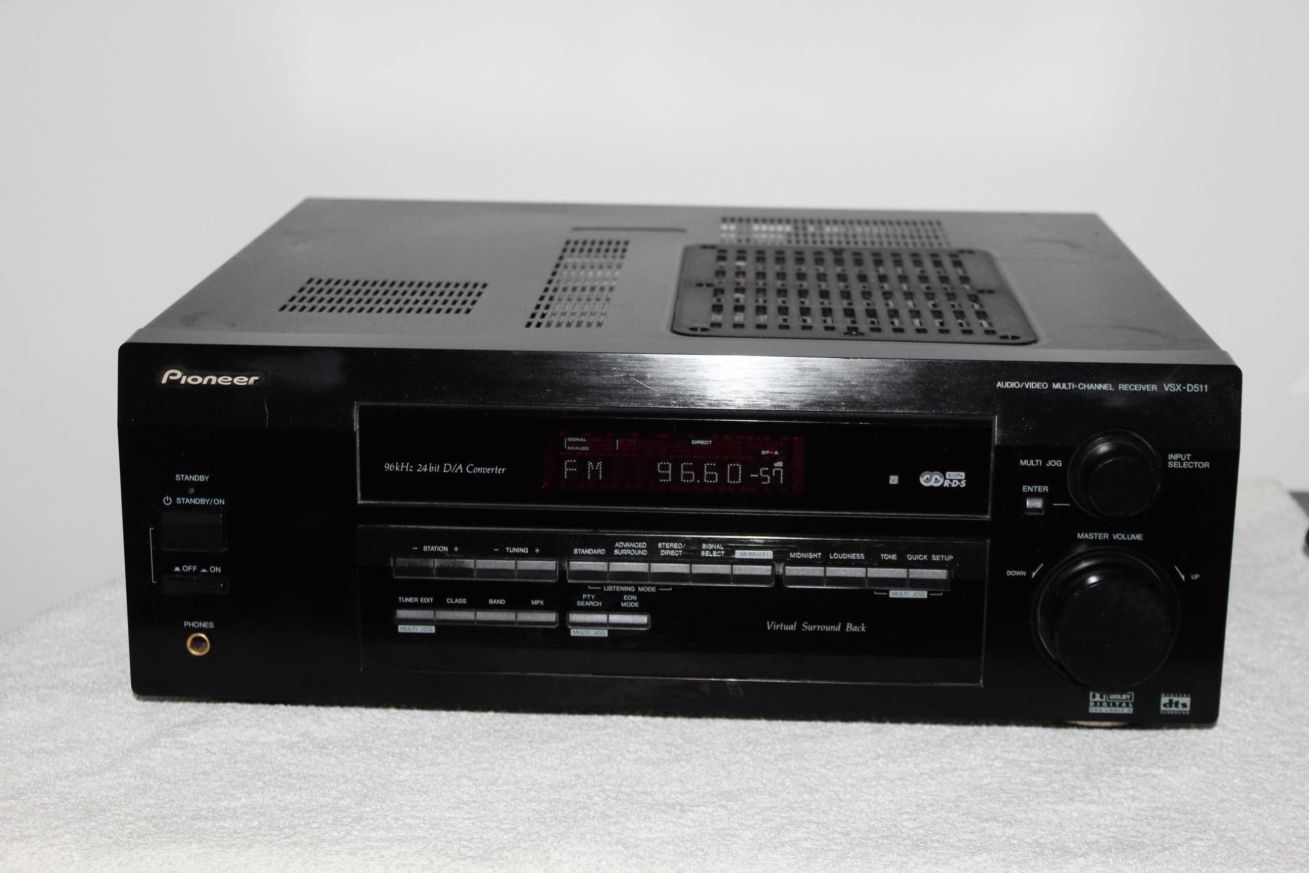 PIONEER VXS-D511 Amplituner wzmacniacz kino domowe optyk RDS Wysyłka