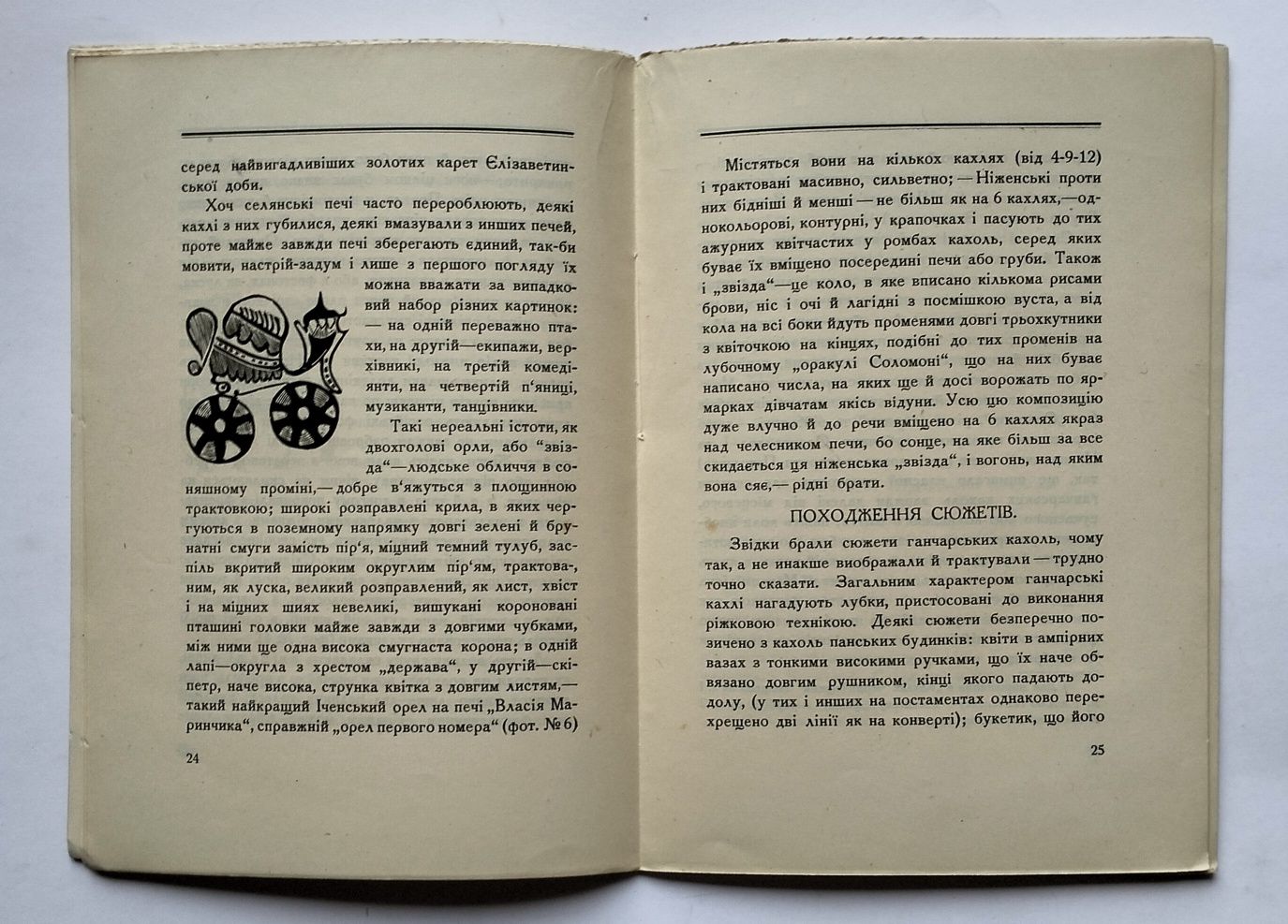 Євг. Спаська, "Ганчарські кахлі Чернігівщини XVIII-XIX ст." (1928)