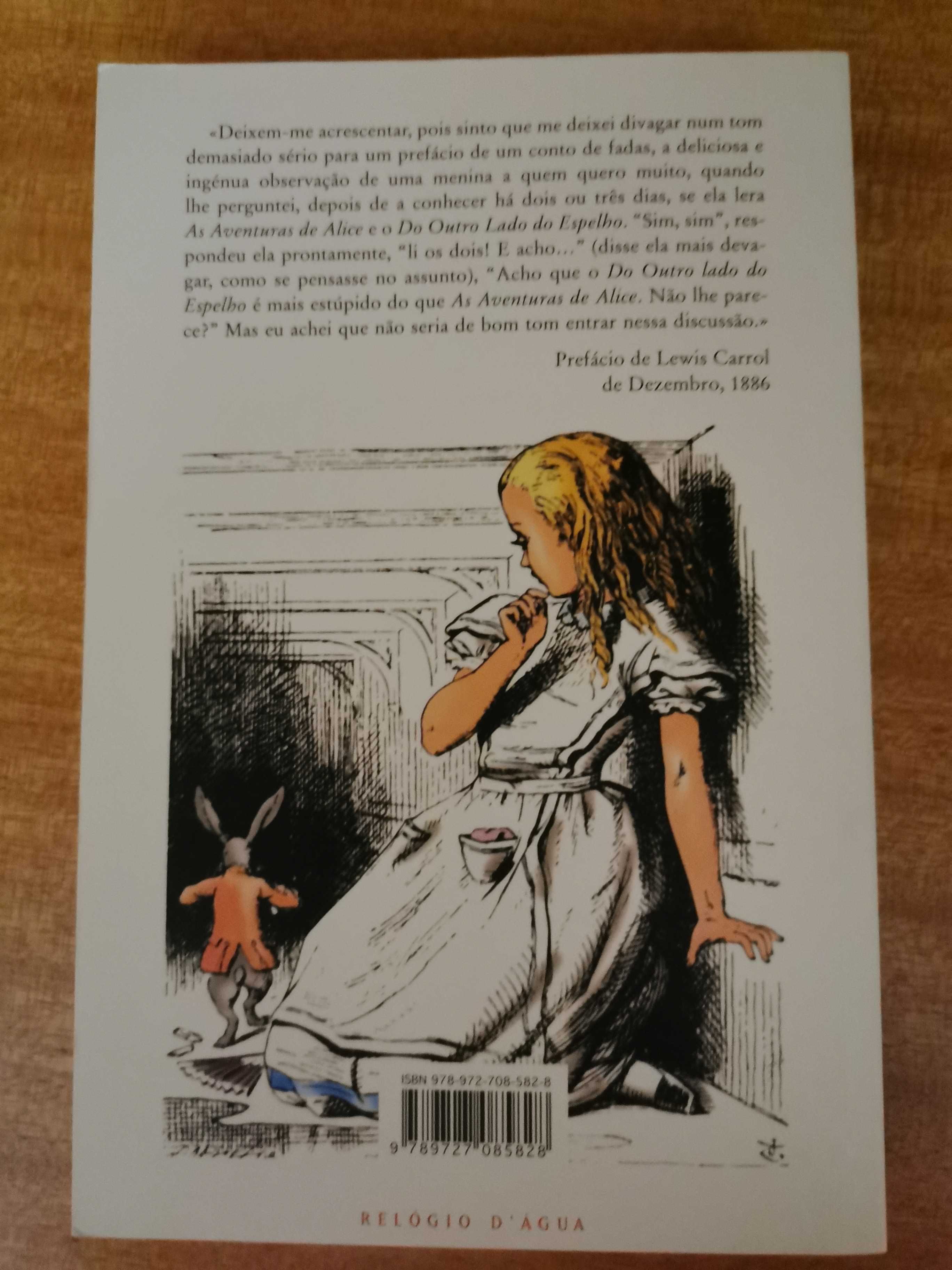 Livro Alice no País das Maravilhas - Lewis Carroll