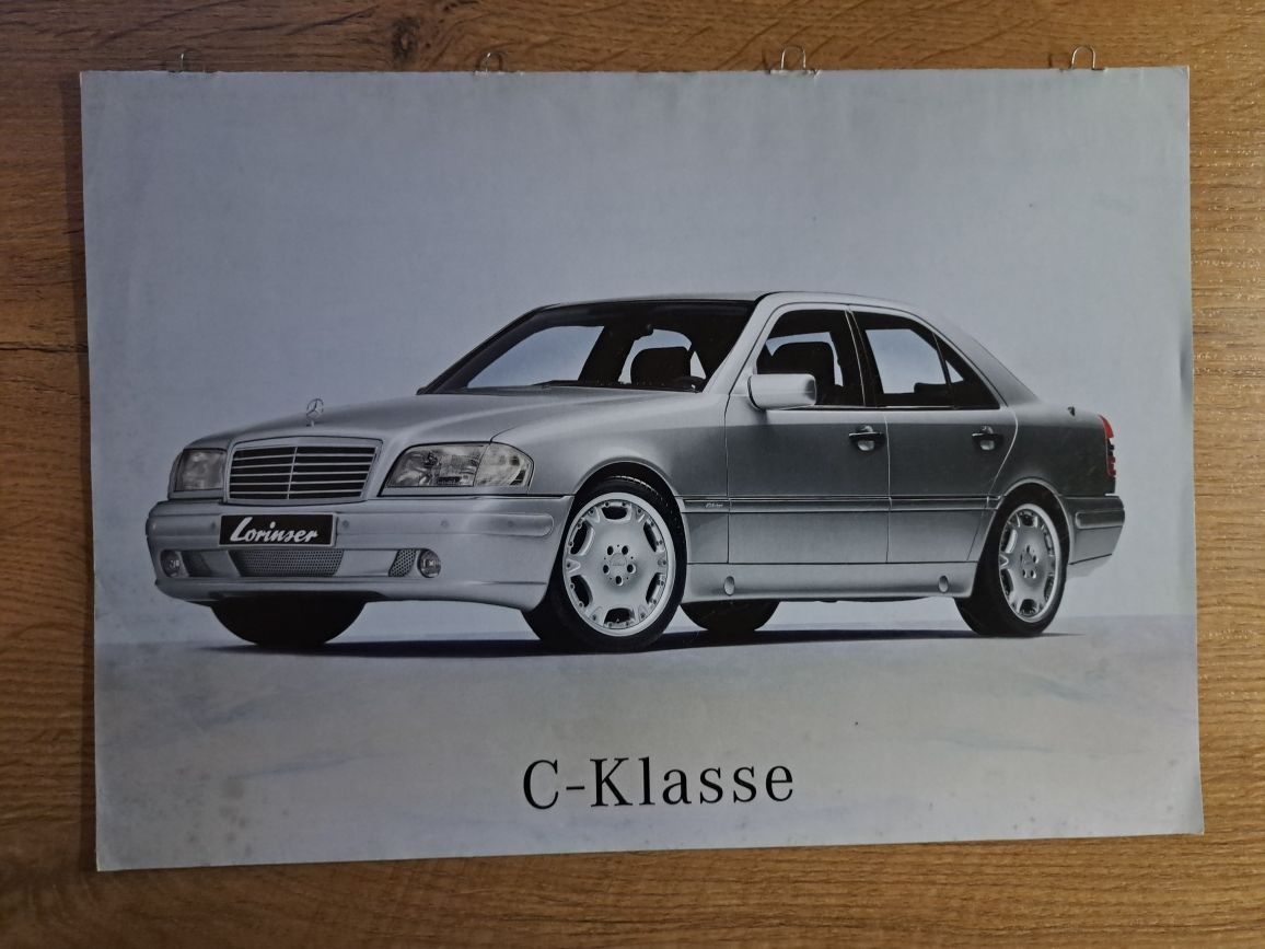 Prospekty/broszury akcesoriów do samochodu MERCEDES W202 C-KLASA