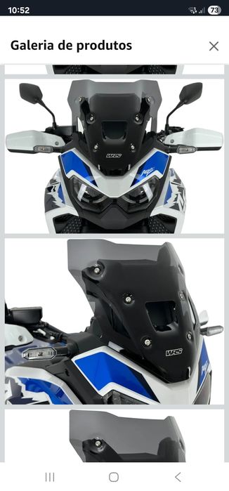 Vidro Honda africa twin 1100