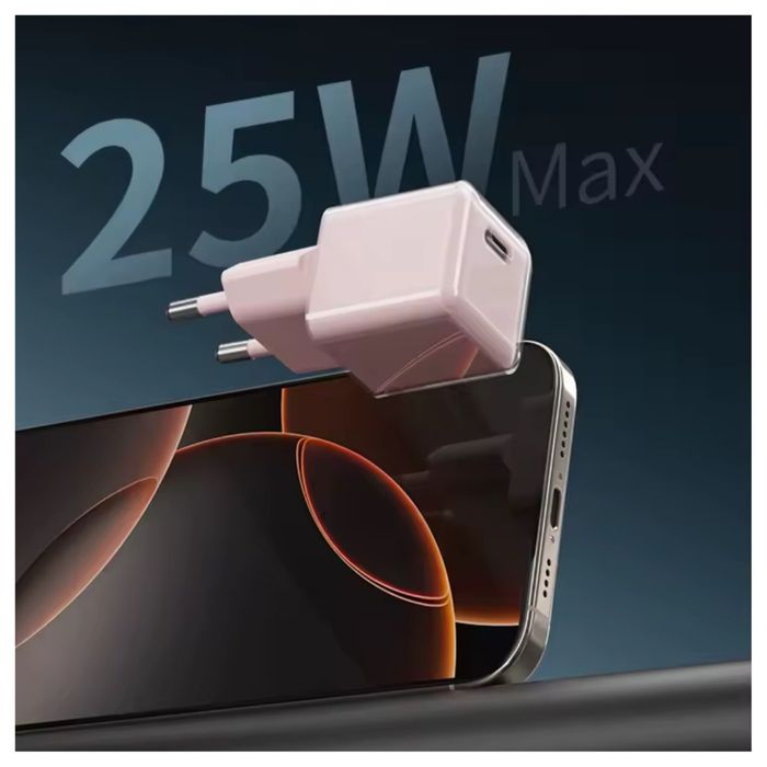 блок зарядки Aйфон iPhone 25W GAN Premium блок зарядки