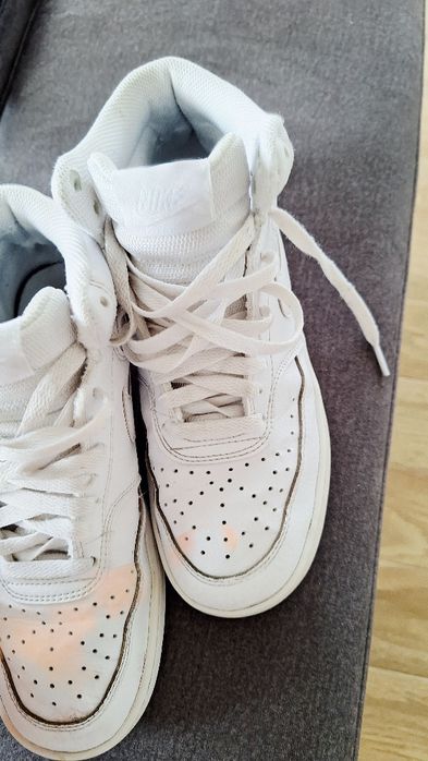 Buty Nike Sneakersy r.39 białe wysokie trampki