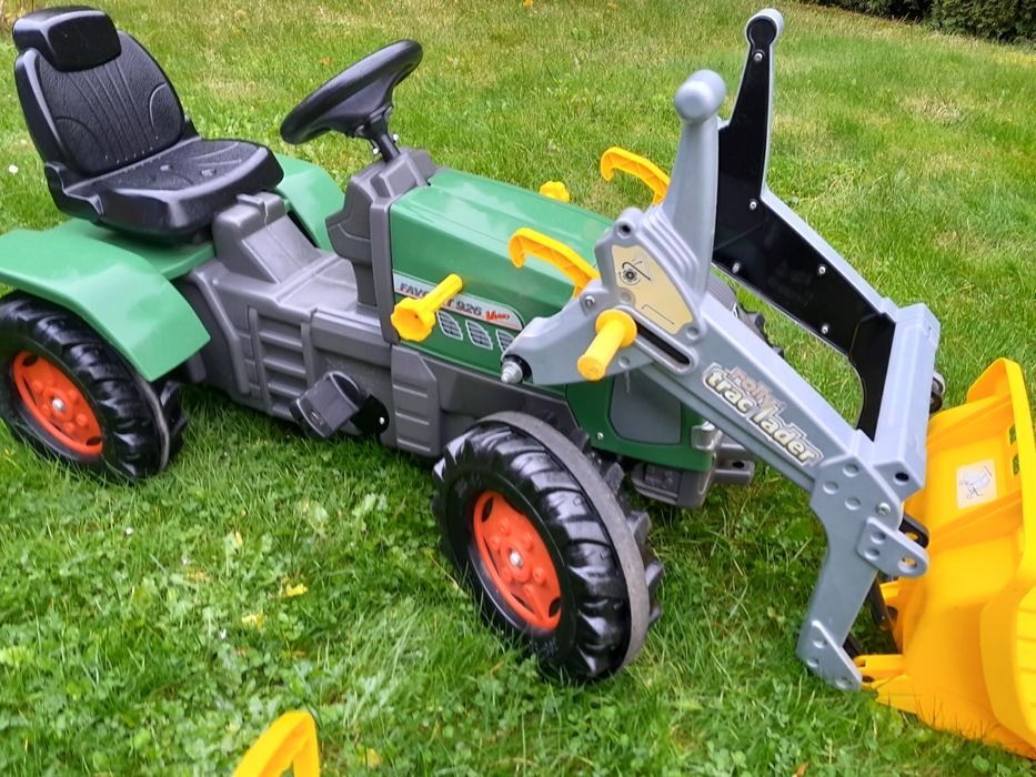 Duży traktor na pedały Case  Fendt  John Deere rolly toys