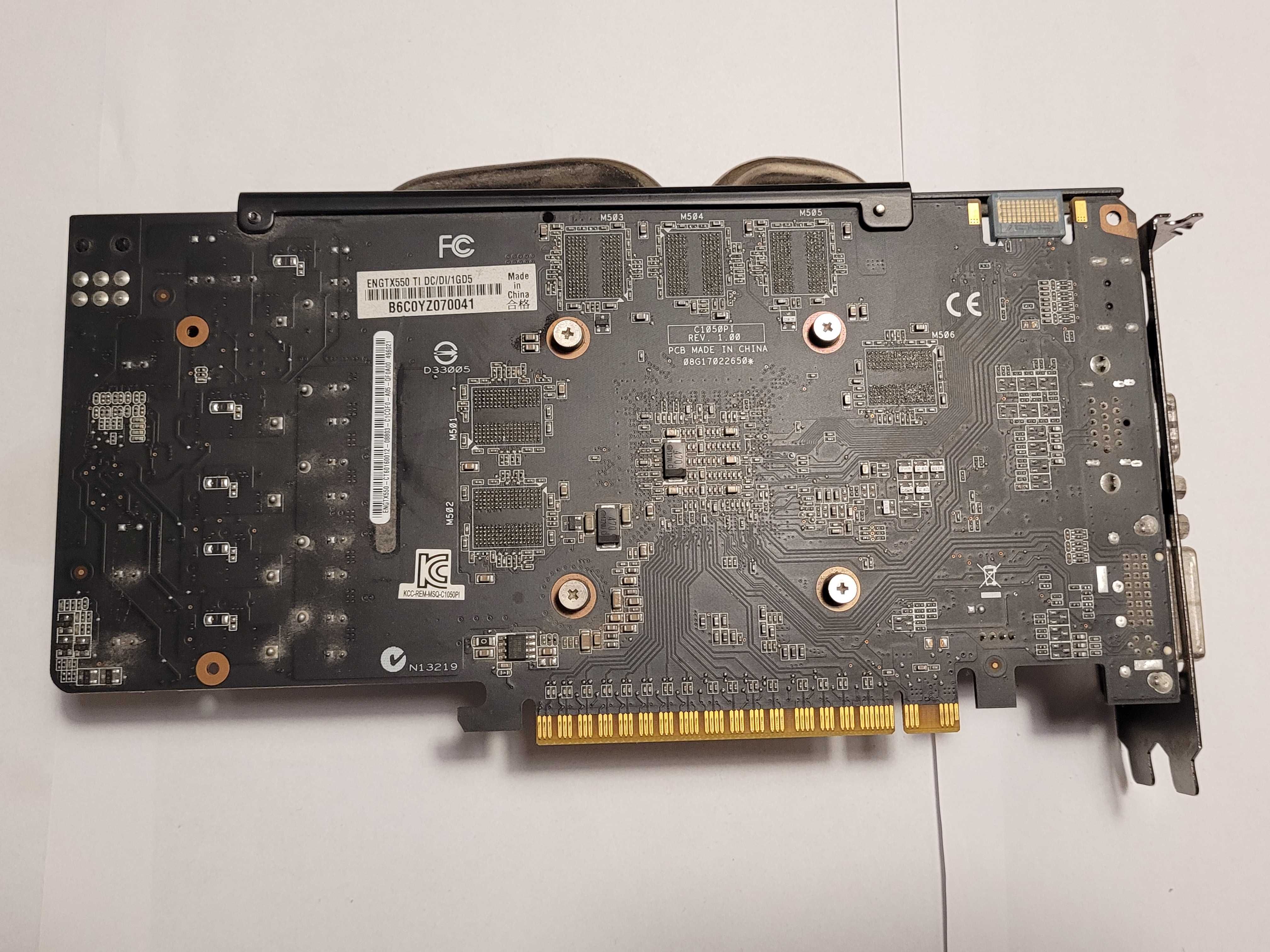 Karta graficzna ASUS GeForce GTX 550Ti 1024MB GDDR5 192bit DirectCu