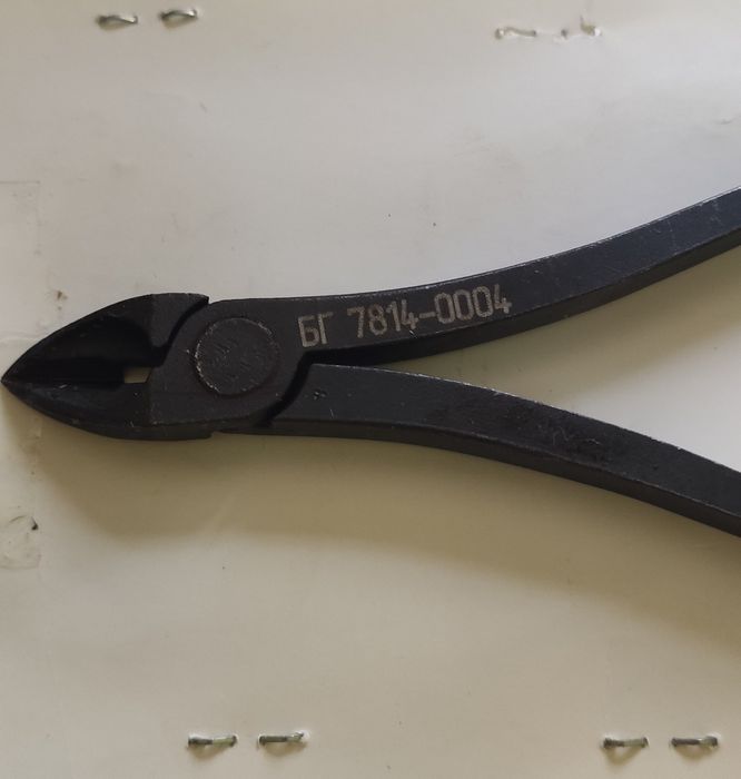 Бокорезы (кусачки) с твердосплавными напайками прямые