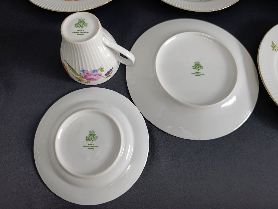 Porcelanowy komplet ILMENAU do kawy / herbaty dla 6 osób
