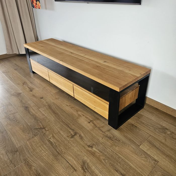 Sprzedam dębową szafkę rtv