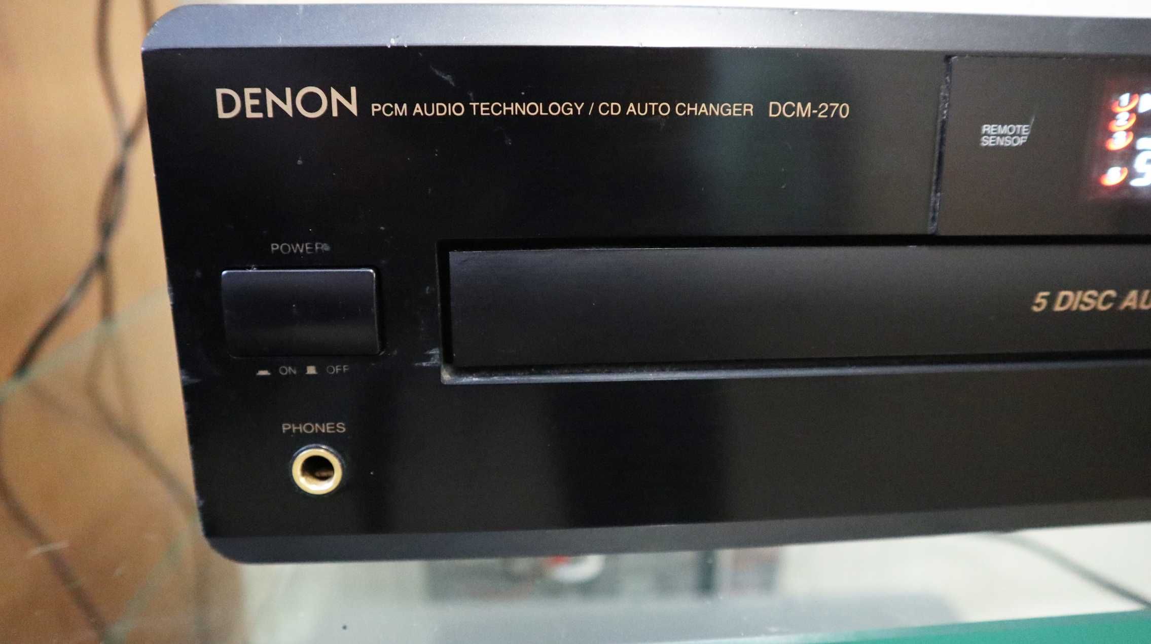 CD проигрыватель DENON DCM-270 вес 6 кг