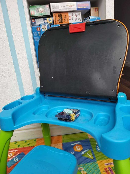 Інтерактивний стіл для вивчення анг. мови+8 вкладишів+ мольберт