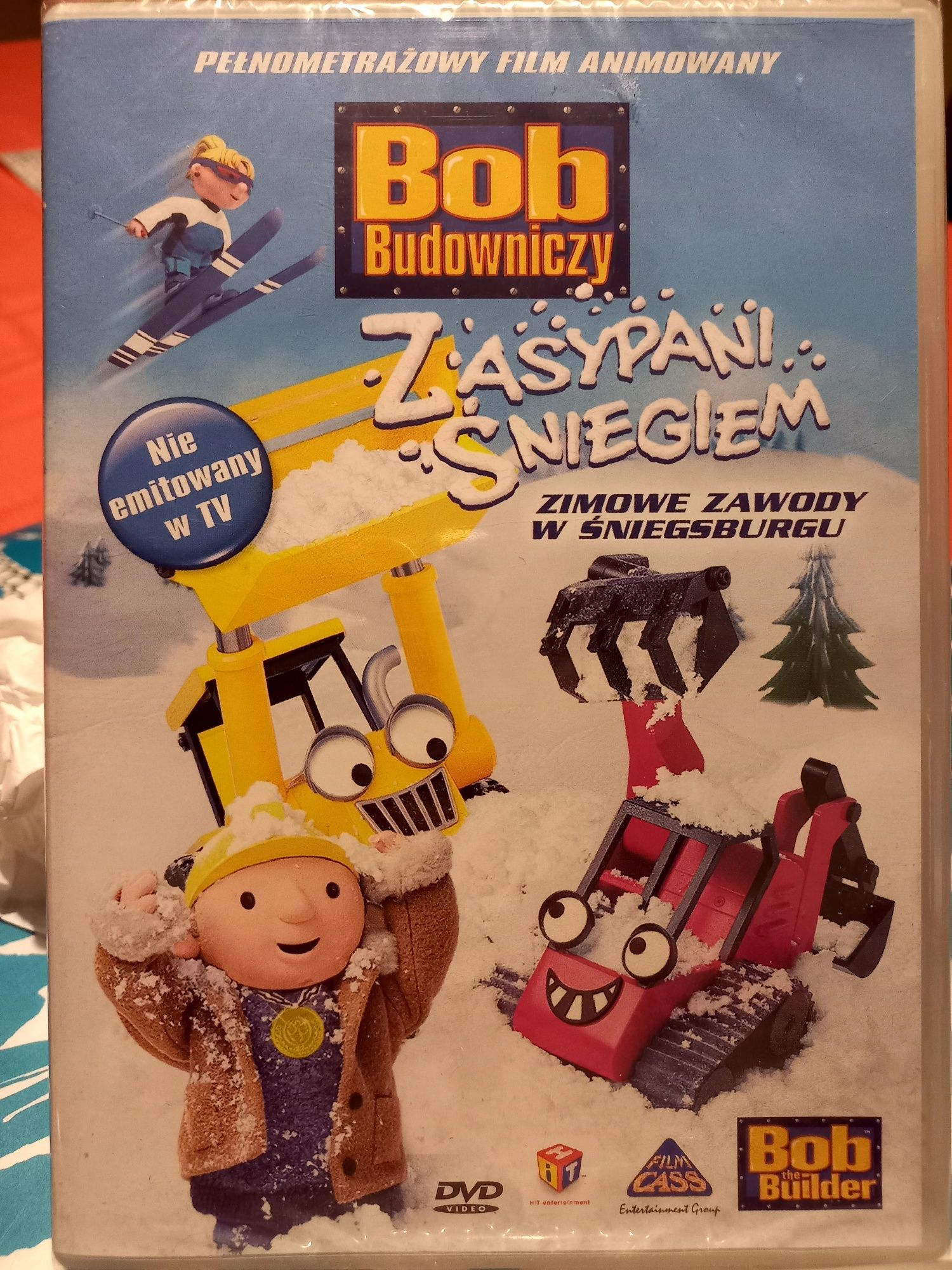 Bob Budowniczy Zasypani Śniegiem DVD nowa