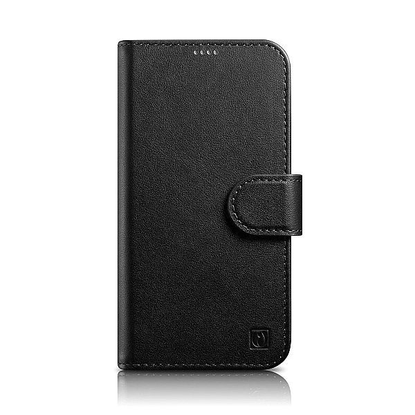 iCarer Wallet Case 2in1 etui iPhone 14 Plus skórzany pokrowiec z klapk