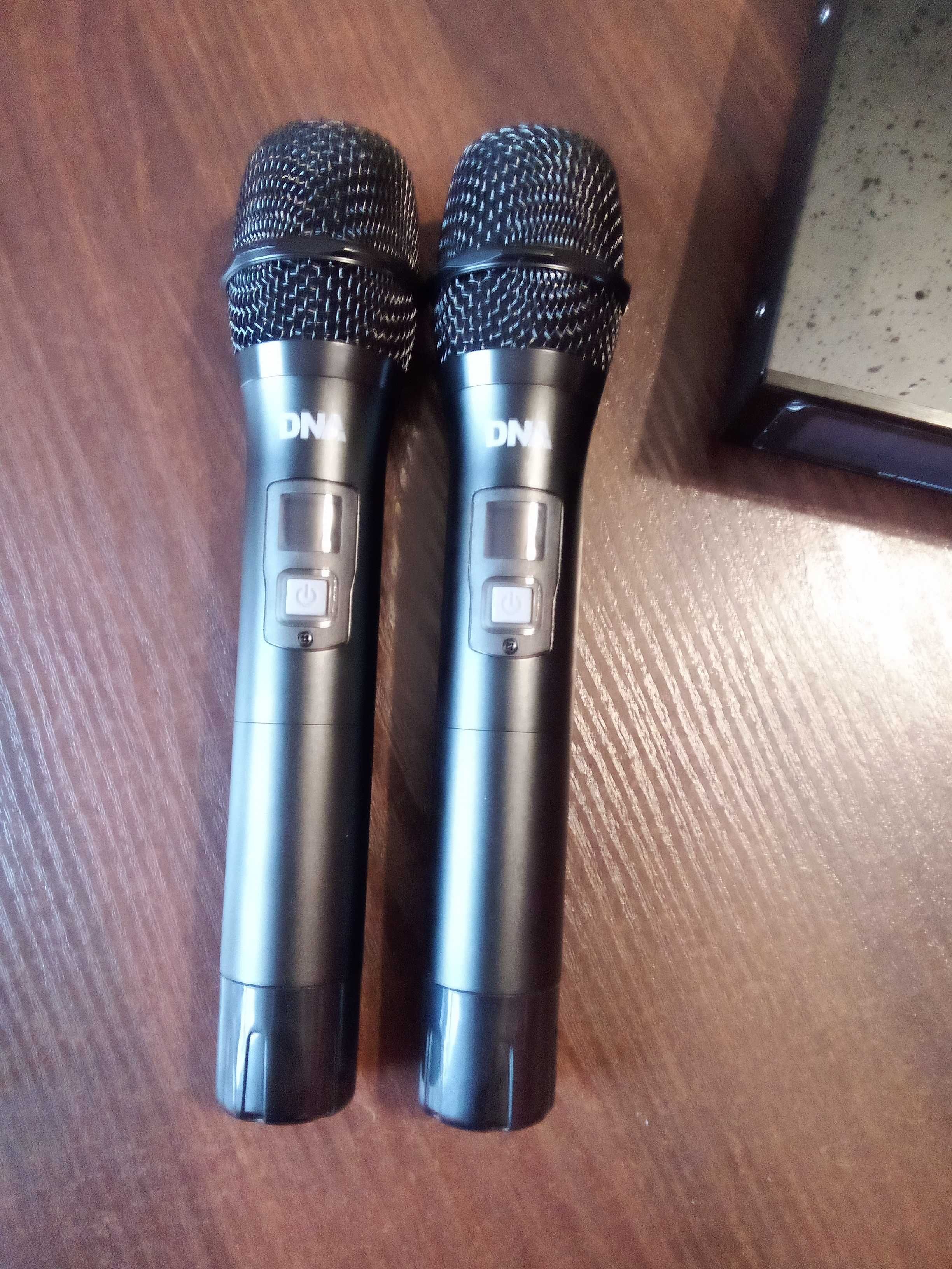 Mikrofony bazprzewodowe DNA Stage Vocal Set (Sklepowy stan)