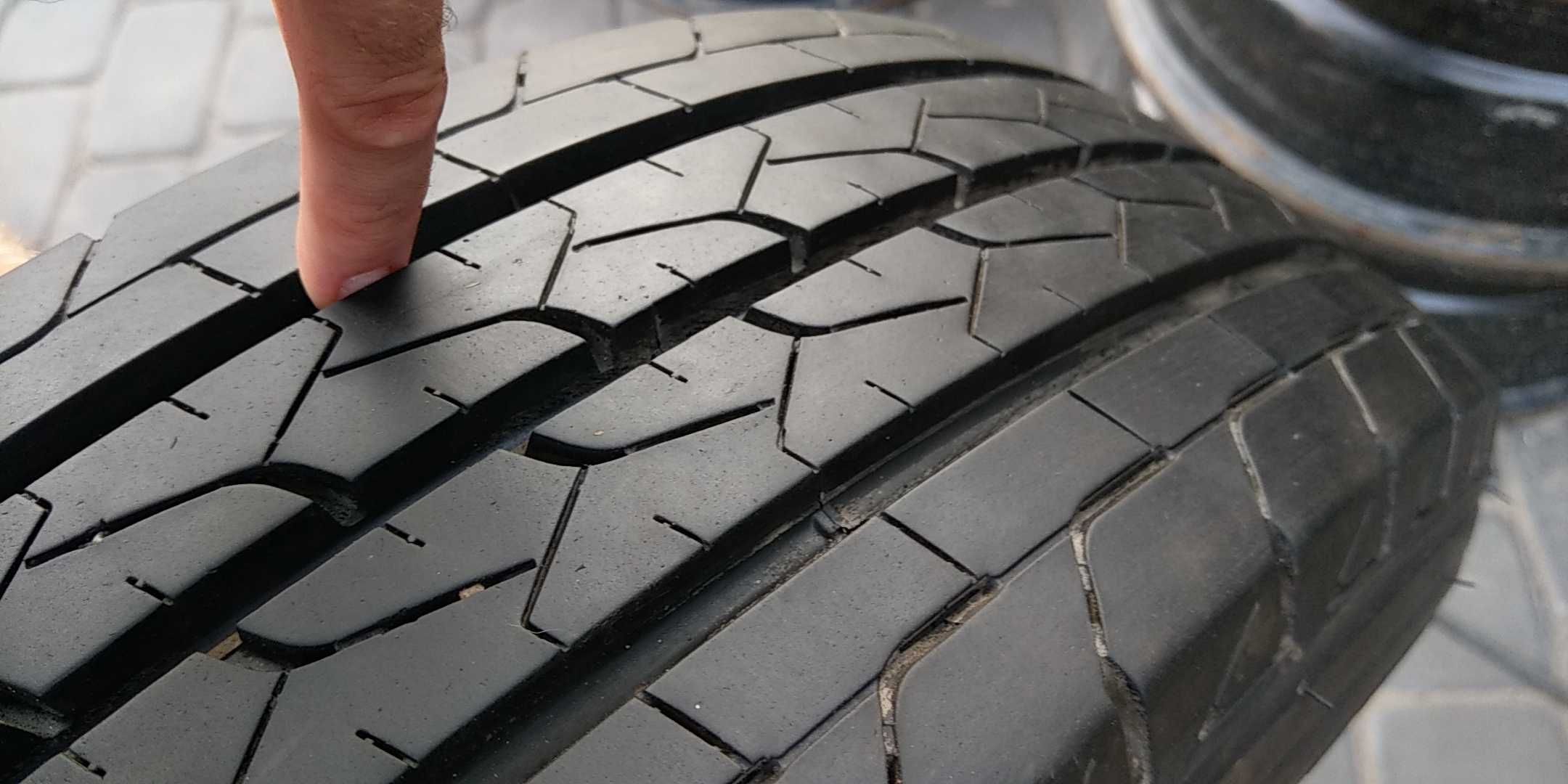 Шина літня 1шт BRIDGESTONE Duravis R660 195/70 R15c с 9.1mm колесо
