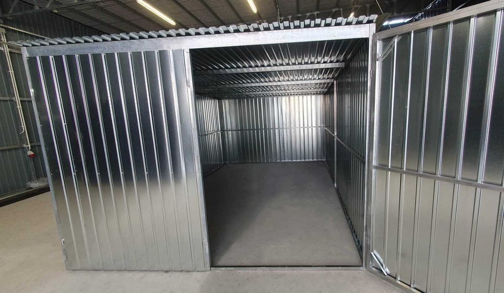 Garaż blaszany schowek 3x5 KONSTRUKCJA OCYNK