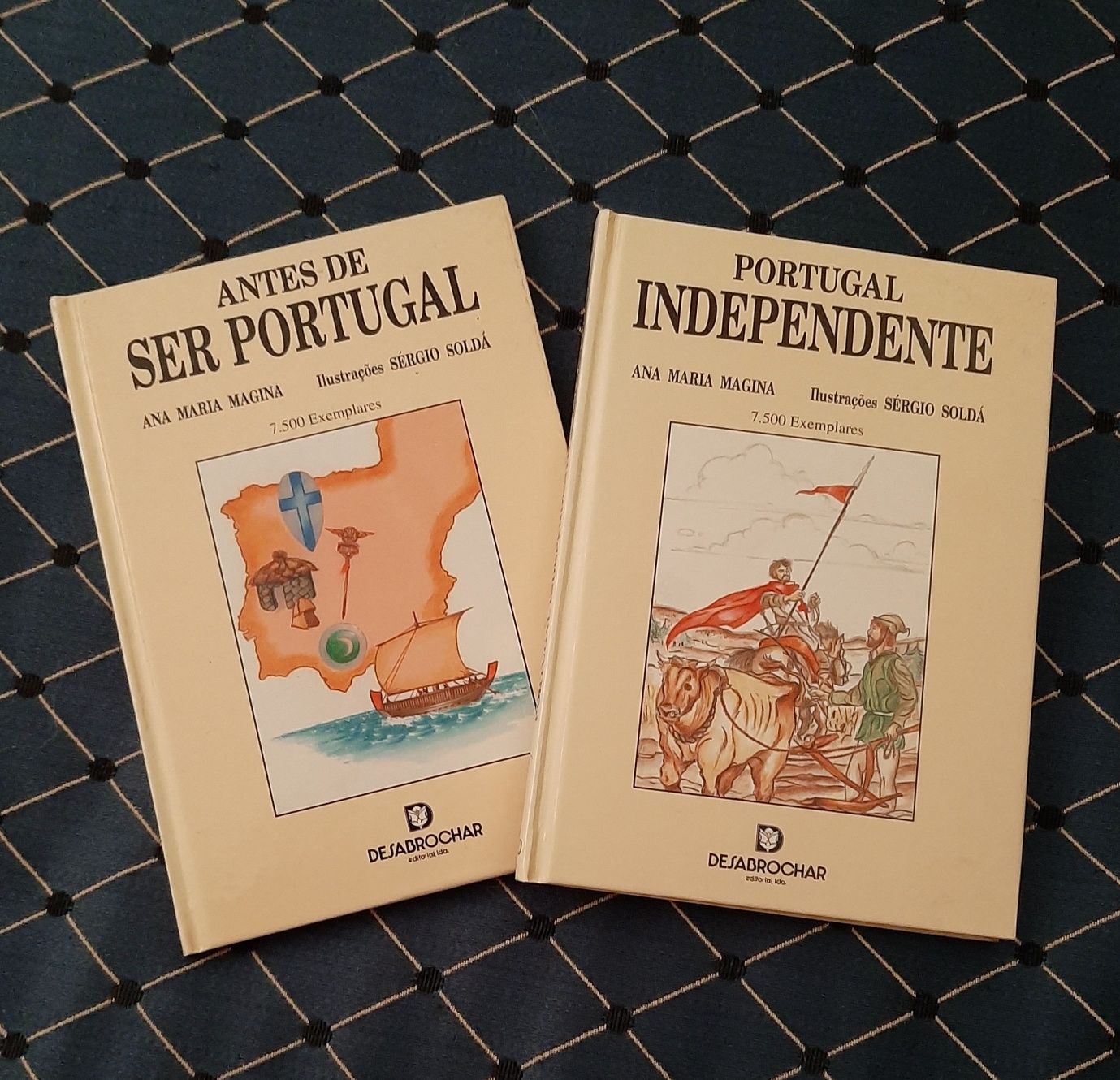 2 Livros Didáticos sobre Historia Portugal