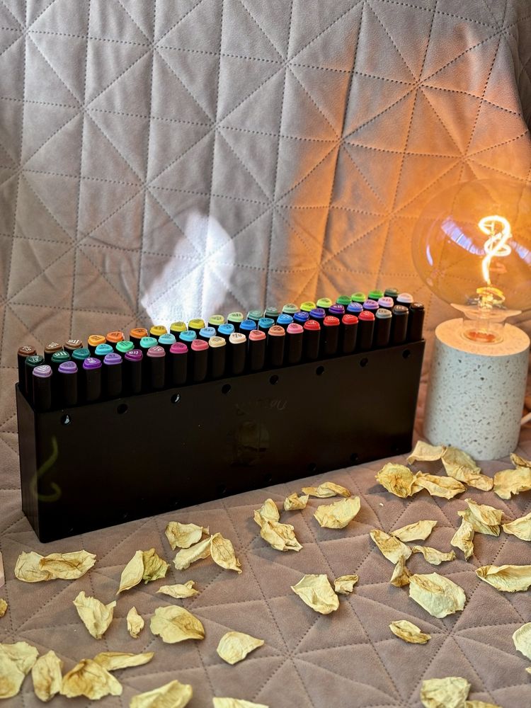 Маркери на спиртовій основі, 60 кольорів, Deco Time